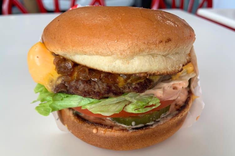 The Animal-Style burger is the most popular In-N-Out secret menu item