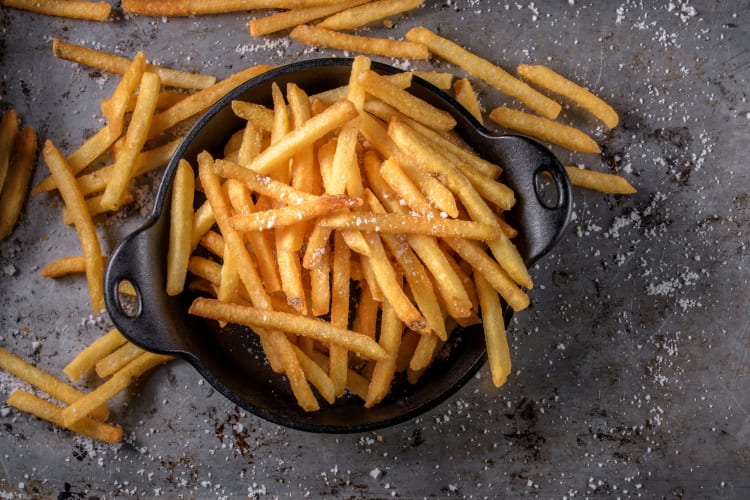 You can get fries well-done on the In-N-Out secret menu