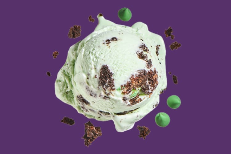 Minterstellar is a devisive Insomnia Cookies ice cream flavor 