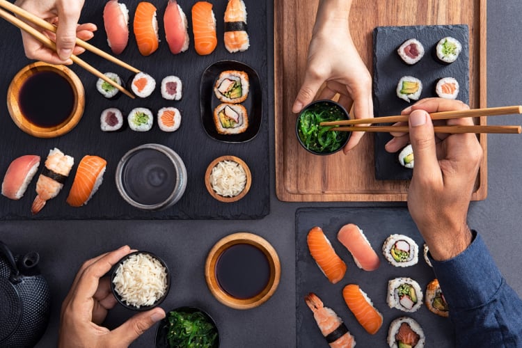 Is sushi healthy? 