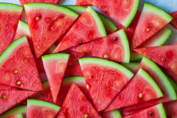Watermelon slices