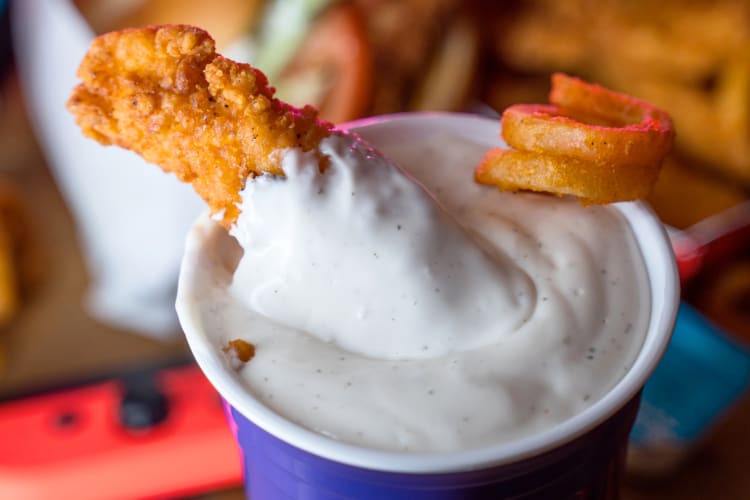 You can get a cup of sauce on the Jack in the Box secret menu