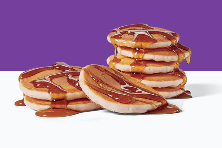 Jack in the Box mini pancakes
