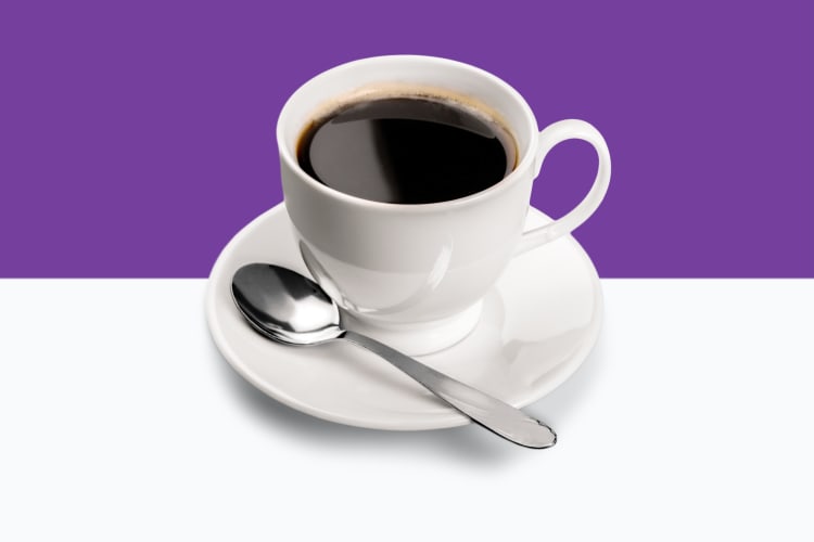 Enjoy a cup of coffe at Jack in the Box for breakfast