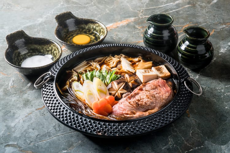 Shabu shabu, a type of Japanese food