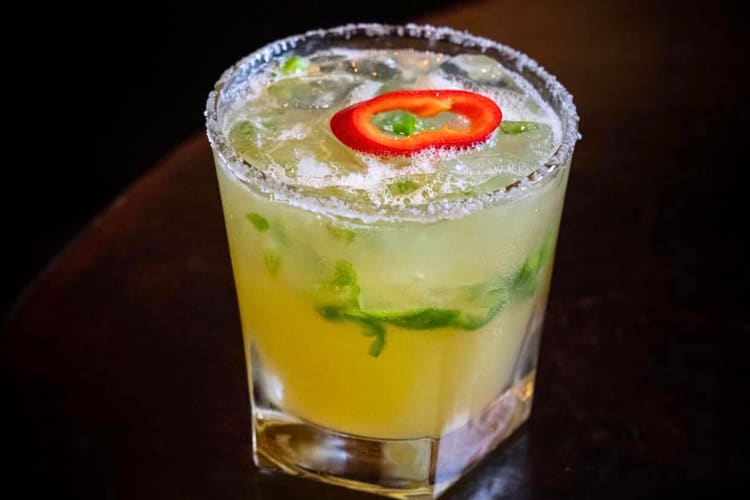 Spicy margarita from Javier’s