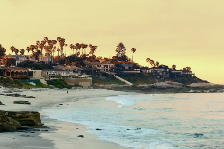 view of la jolla cove in san diego