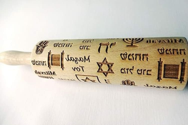 A rolling pin is a fun Hanukkah gift