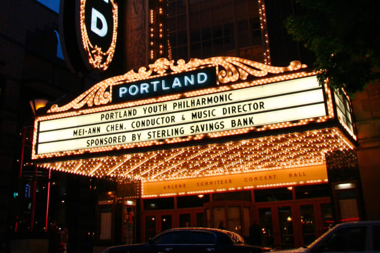 live theater portland