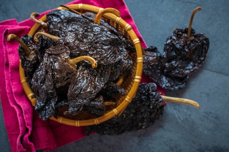 Ancho Chili Peppers (dried poblanos)