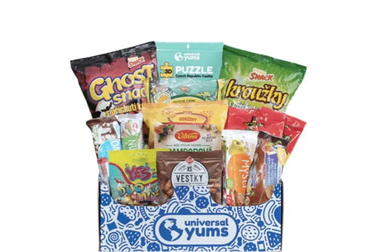 international snack boxes make excellent gemini gifts