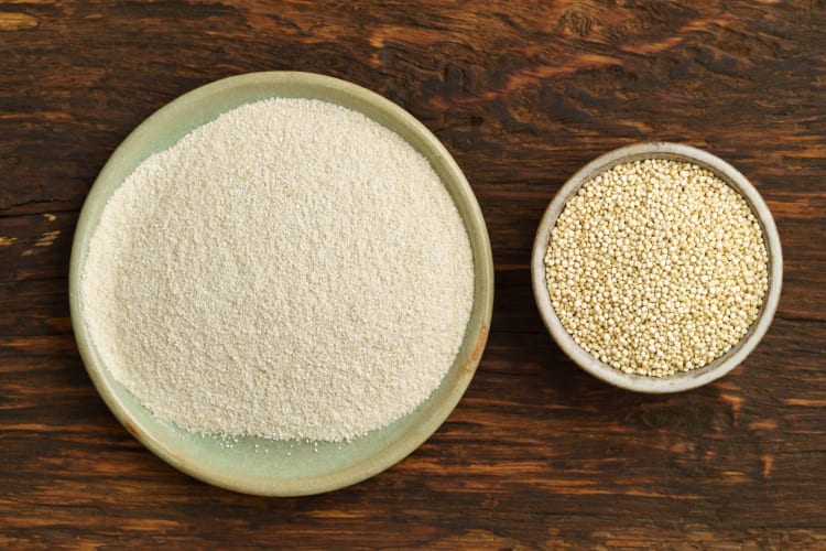 Quinoa Flour works as a cornflour substitute