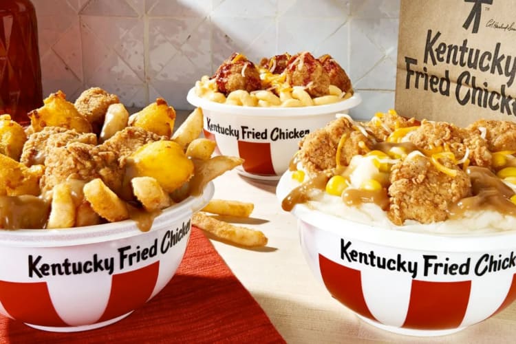 You can get custom chicken bowls on the KFC secret menu