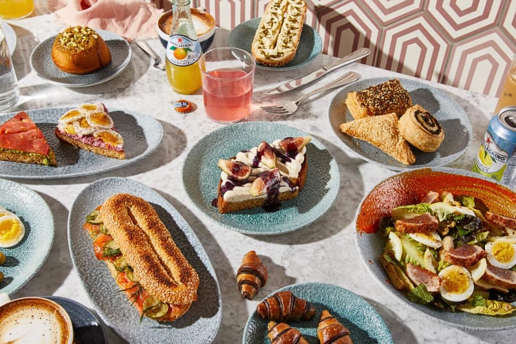 Variety of meals and drinks from K’Far Cafe