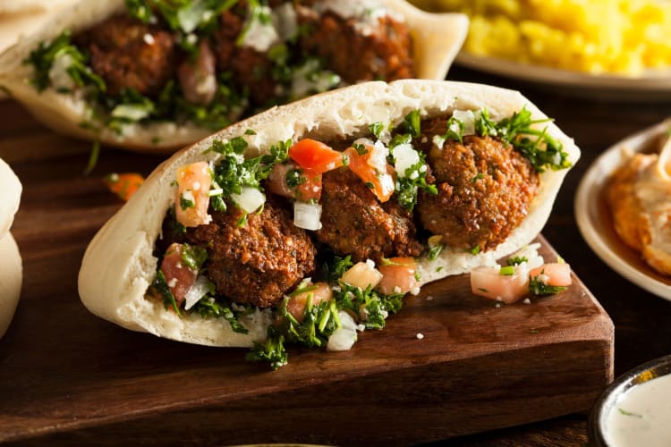 The falafel at Hummus and Pita receives rave reviews from customers.