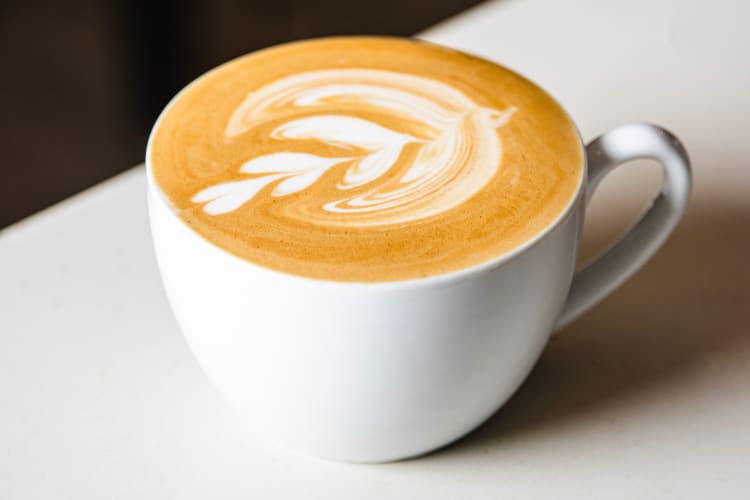 A flat white is a simple keto Starbucks drink