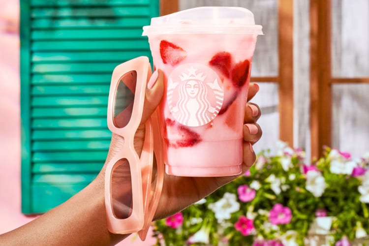 The popular pink drink can be made into a keto Starbucks drink