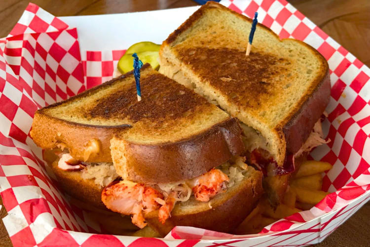 A lobster Reuben is a famous Key West food