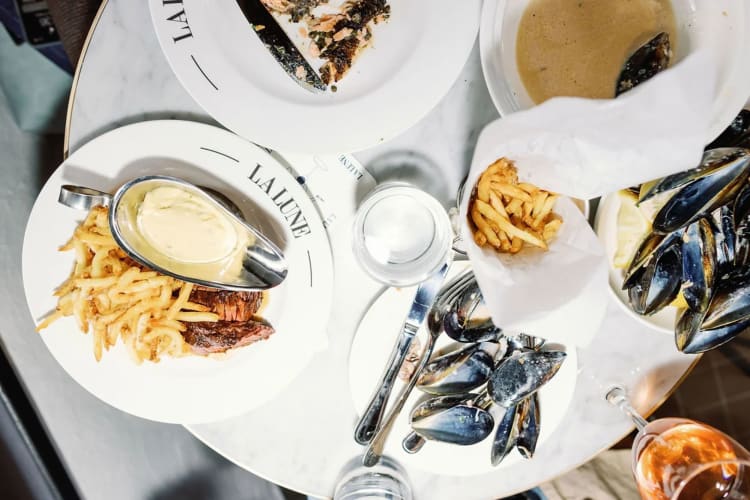 Head to La Lune restaurant in Perth for classic French fare