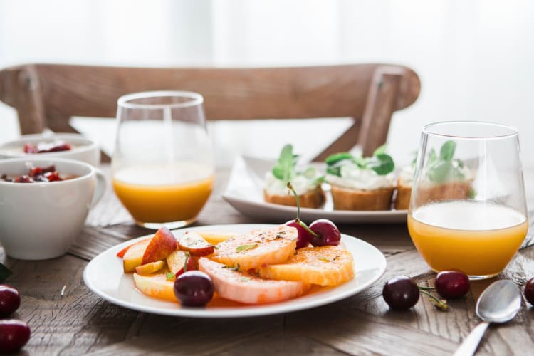 Going to breakfast is one of the laid back date ideas in Las Vegas