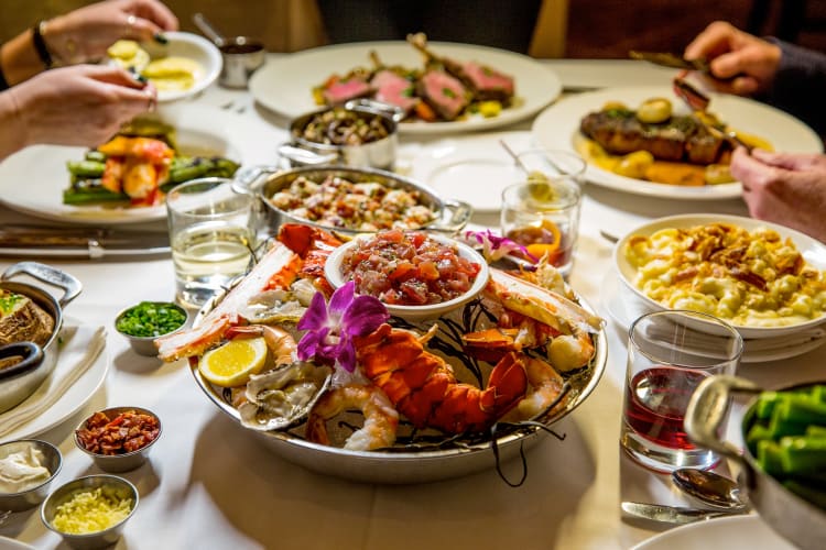 Delmonico Steakhouse is a popular Las Vegas restaurant open on Christmas Day