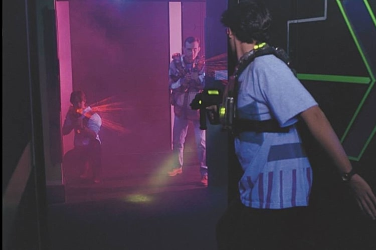 Laser tag is one of the most unique Chicago team building activities