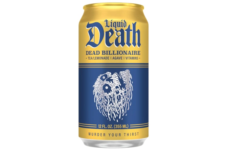 Dead Billionaire is considered the best Liquid Death flavor
