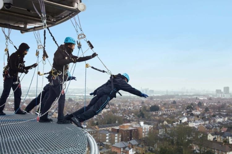 Conquer The Dare Skywalk for a challenging London birthday idea.