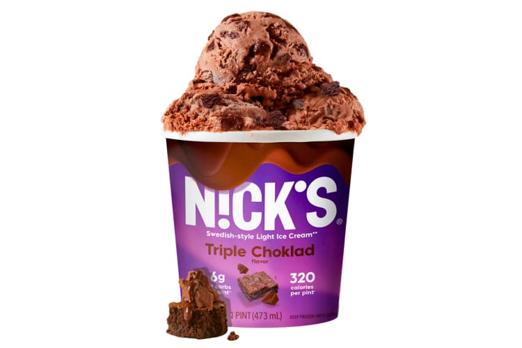 Nick’s Triple Choklad is one of the best low-calorie ice creams