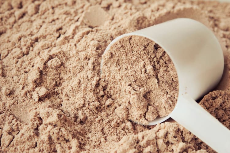 Chocolate protein powder