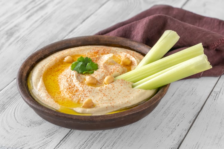 Freeze hummus easily 