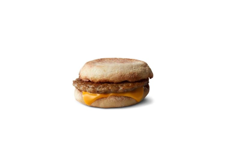 A sausage McMuffin.