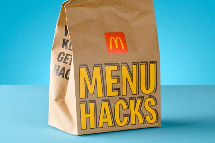 McDonald's secret menu hacks can be used with sweet and savory items