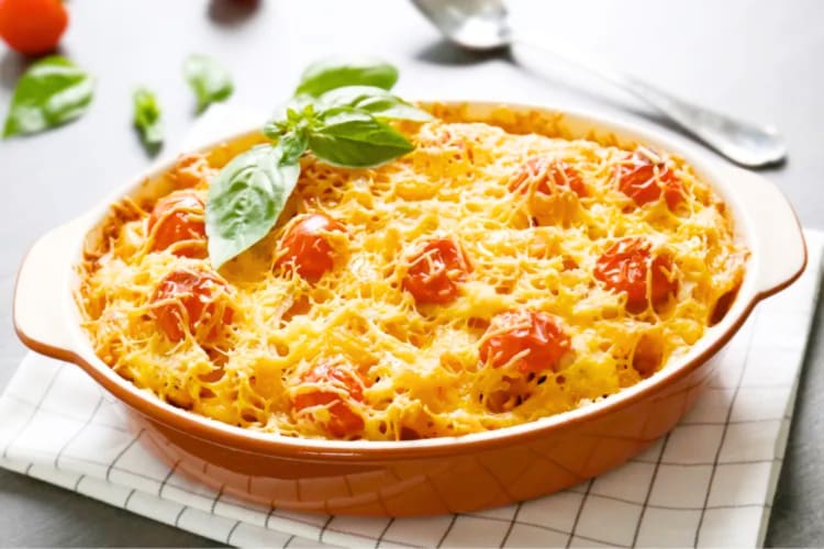 Five cheese ziti al forno is a crowd-pleasing Mother's Day dinner idea