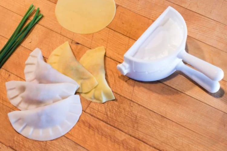 A dumpling press is one of the unique NYC gifts