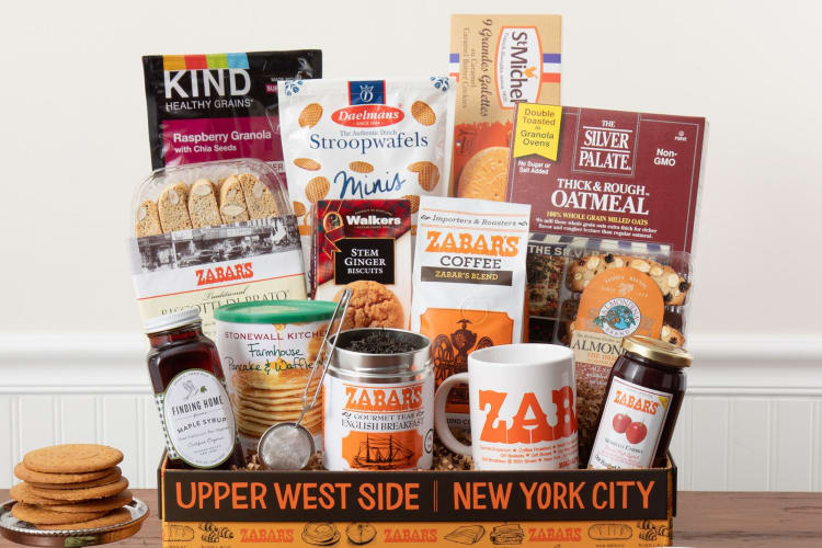 A Zabar's gift basket is one of the best NYC gifts