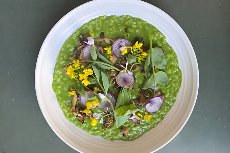 Try the California arborio rice at this Napa restaurant