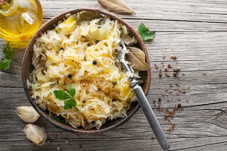 Cabbage is a New Year's good luck food