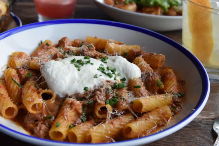Noble Crust Of Carrollwood Tampa restaurant pasta with ragu