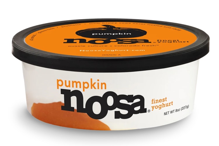 Pumpkin is one of the best Noosa yogurt flavors.