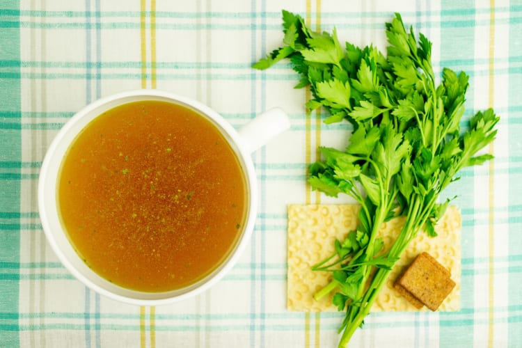 Vegetable bouillon is a convenient nutritional yeast substitute
