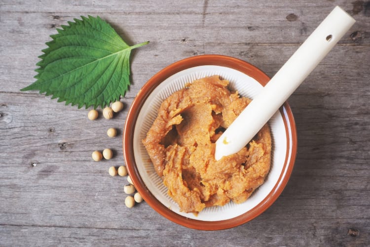 Miso paste is a unique nutritional yeast substitute