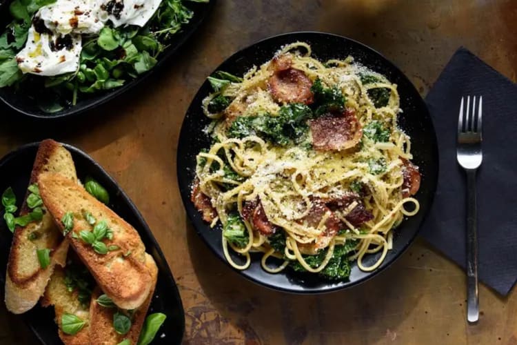 Oi Spaghetti + Tiramisu pasta restaurant in London