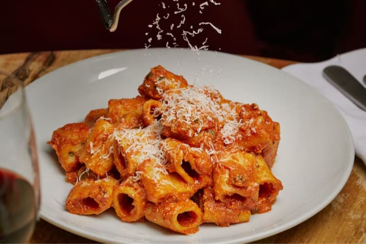 Pasta in London Osteria Mbare