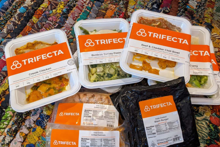 Trifecta reviews enjoy the range of food and the convenience.