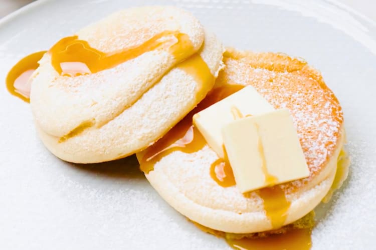 Soufflé pancakes are a Japanese-inspired pancake recipe
