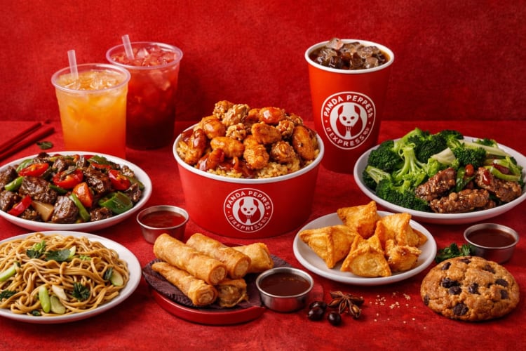 Panda Express menu options