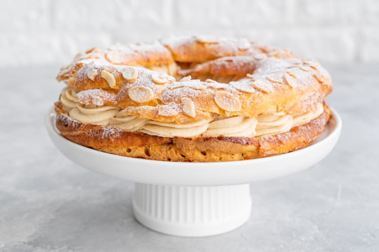 Paris-Brest is a sweet Paris food to try
