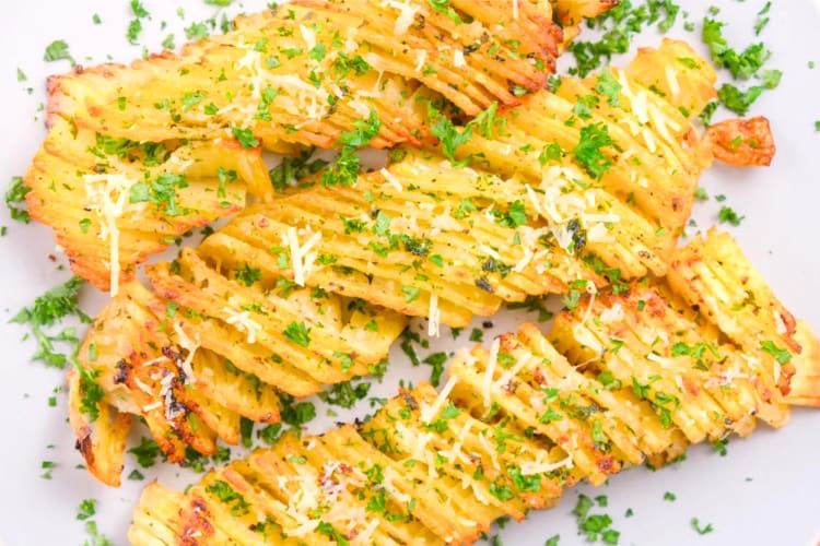 Accordion potatoes are a fun party food