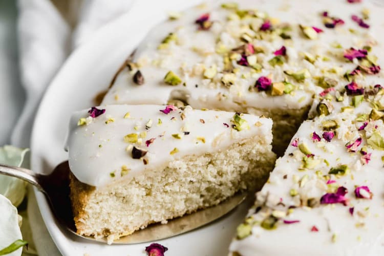 persian love cake is an alluring asian dessert